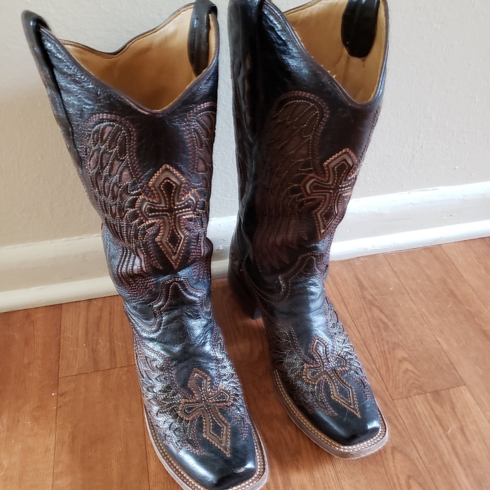 Corral Vintage Leather Cowboy Boots
